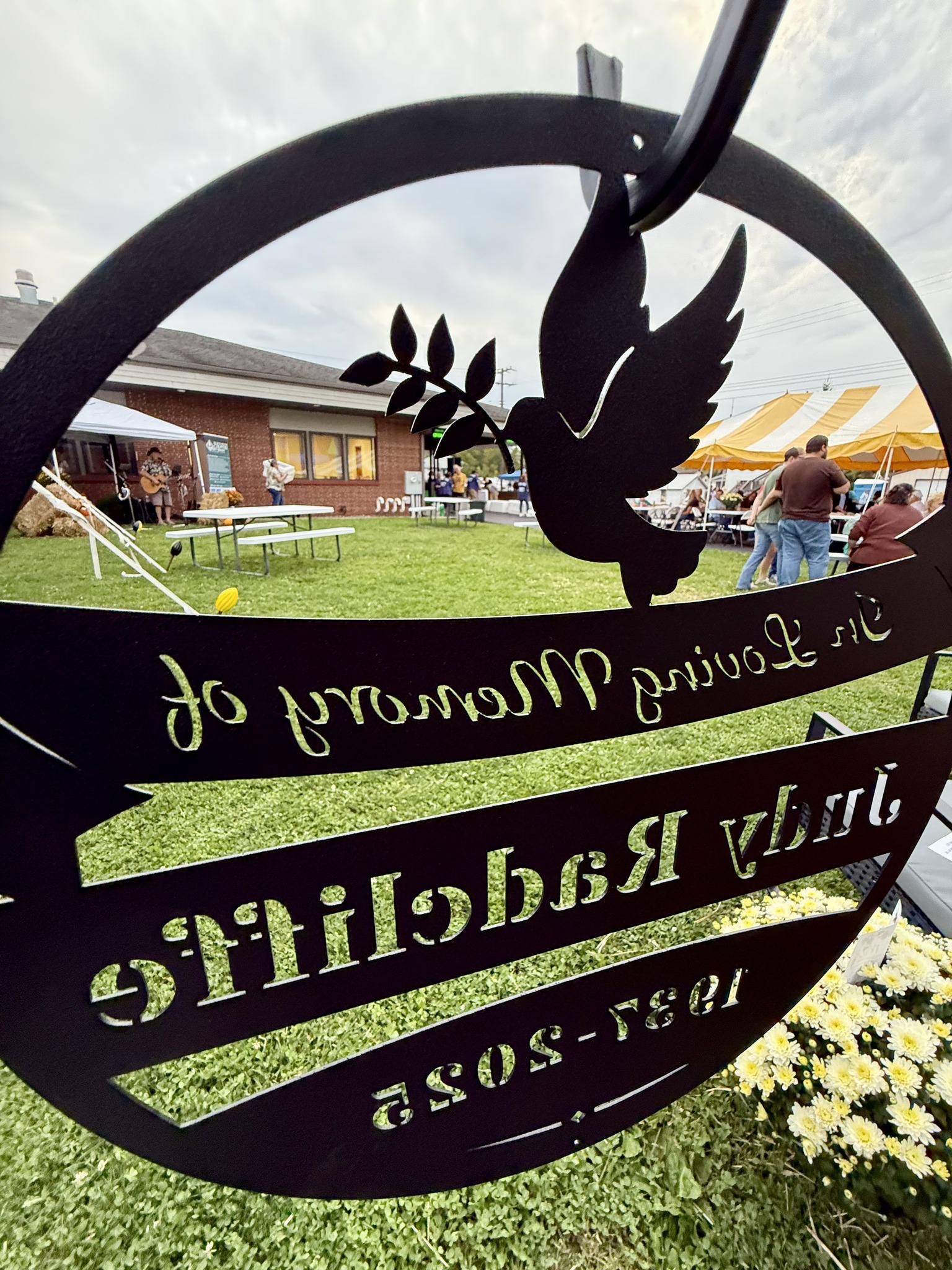 Staff working with clients